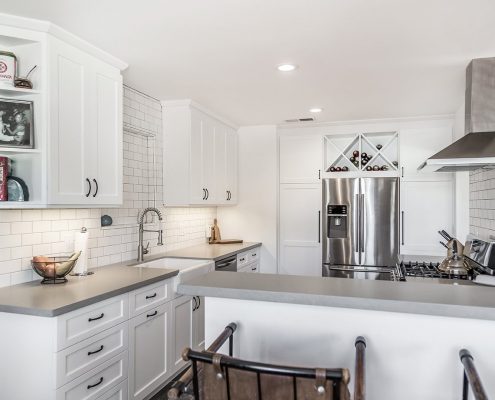 White Kitchen Remodel